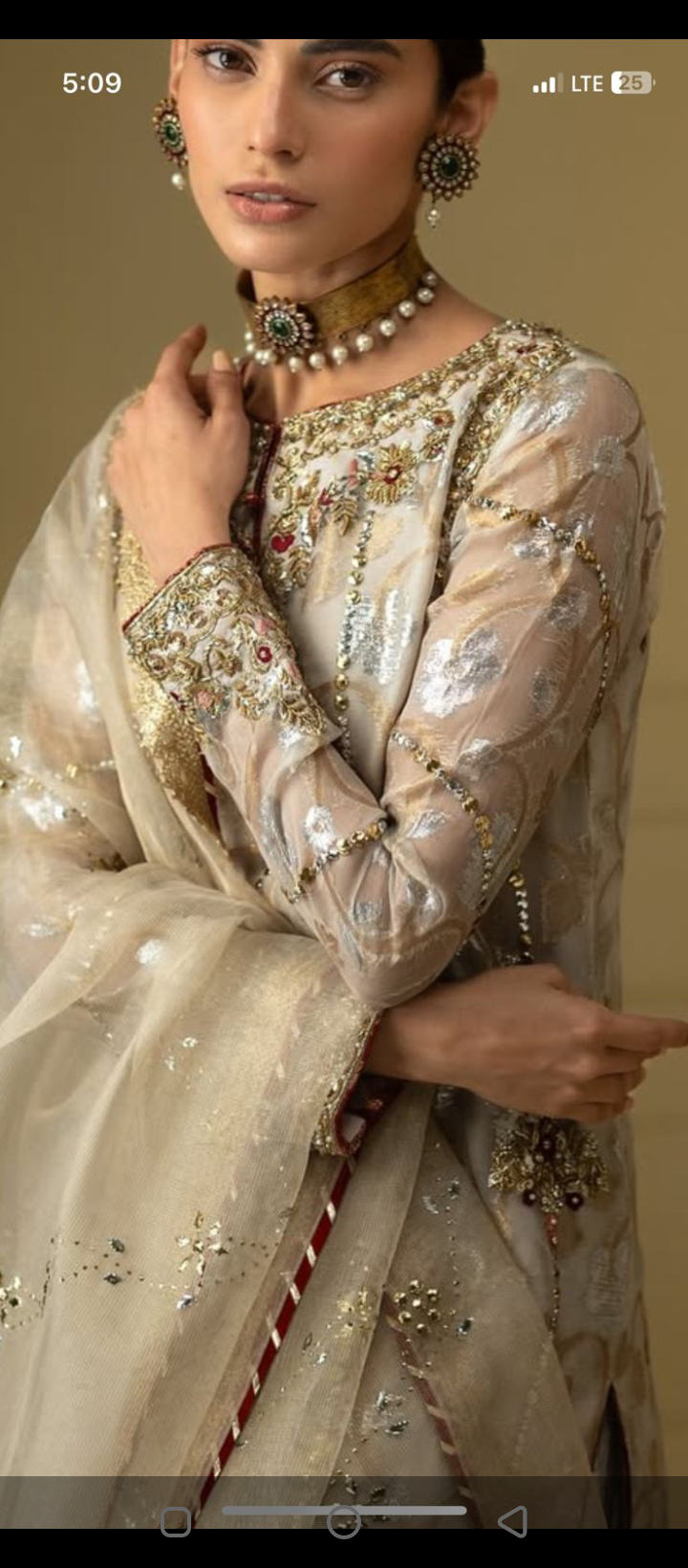 Long shart ned garara dress - Image 8