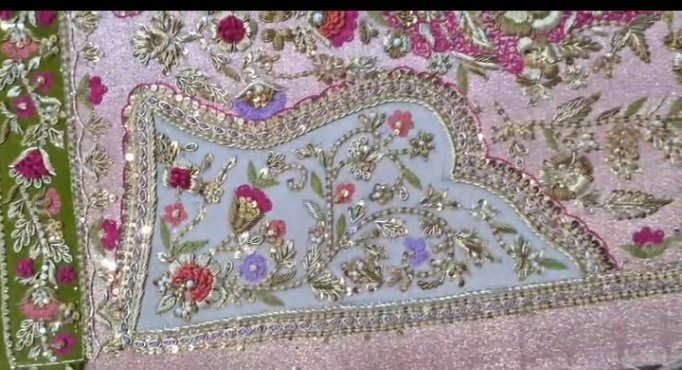 Long shirt with sharara Pink color - Image 14
