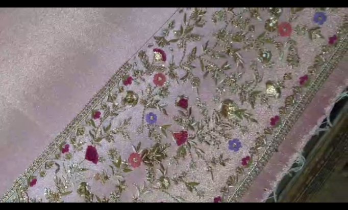 Long shirt with sharara Pink color - Image 15