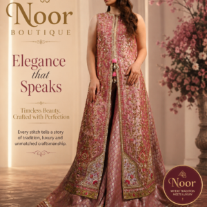 Long shirt with sharara Pink color
